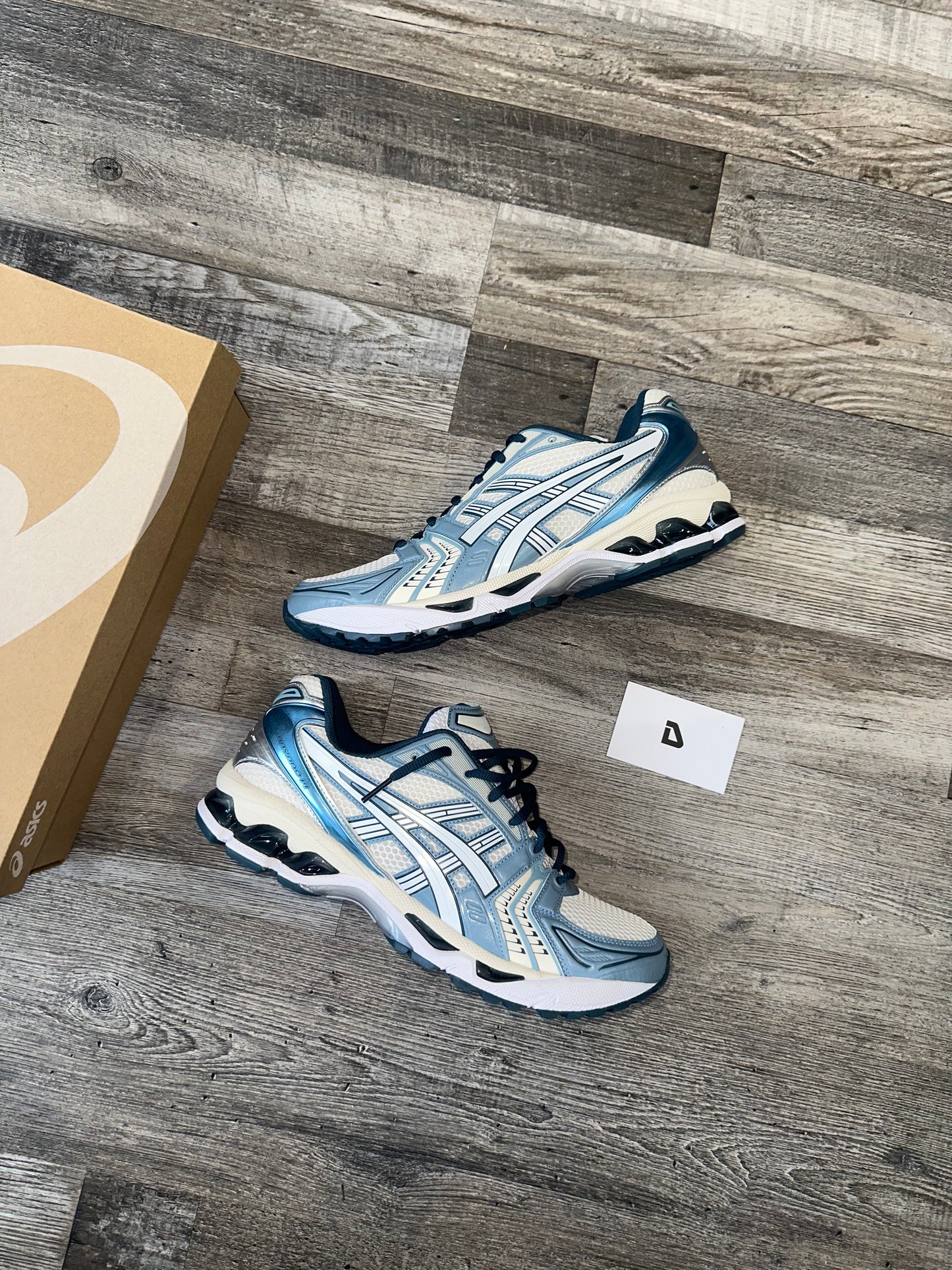 ASICS Gel Kayano 14 “Cream Raw Indigo”