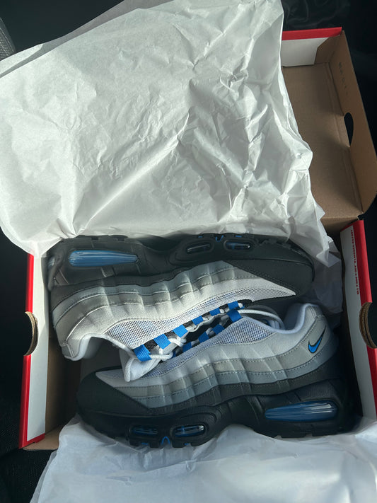 Nike air max 95 “Spark blue” Uk 7.5