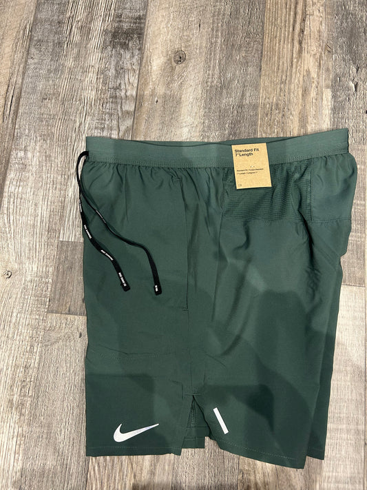 Nike flex stride shorts “7” Teal Green
