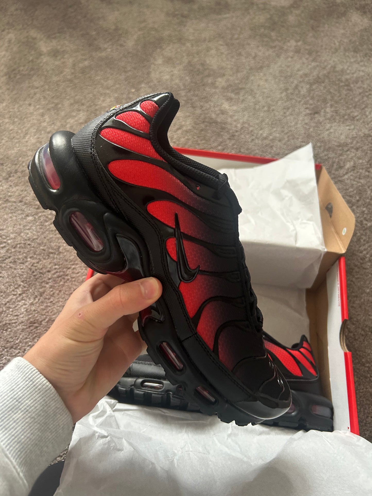 Nike air max plus Tn “Bred Fades”