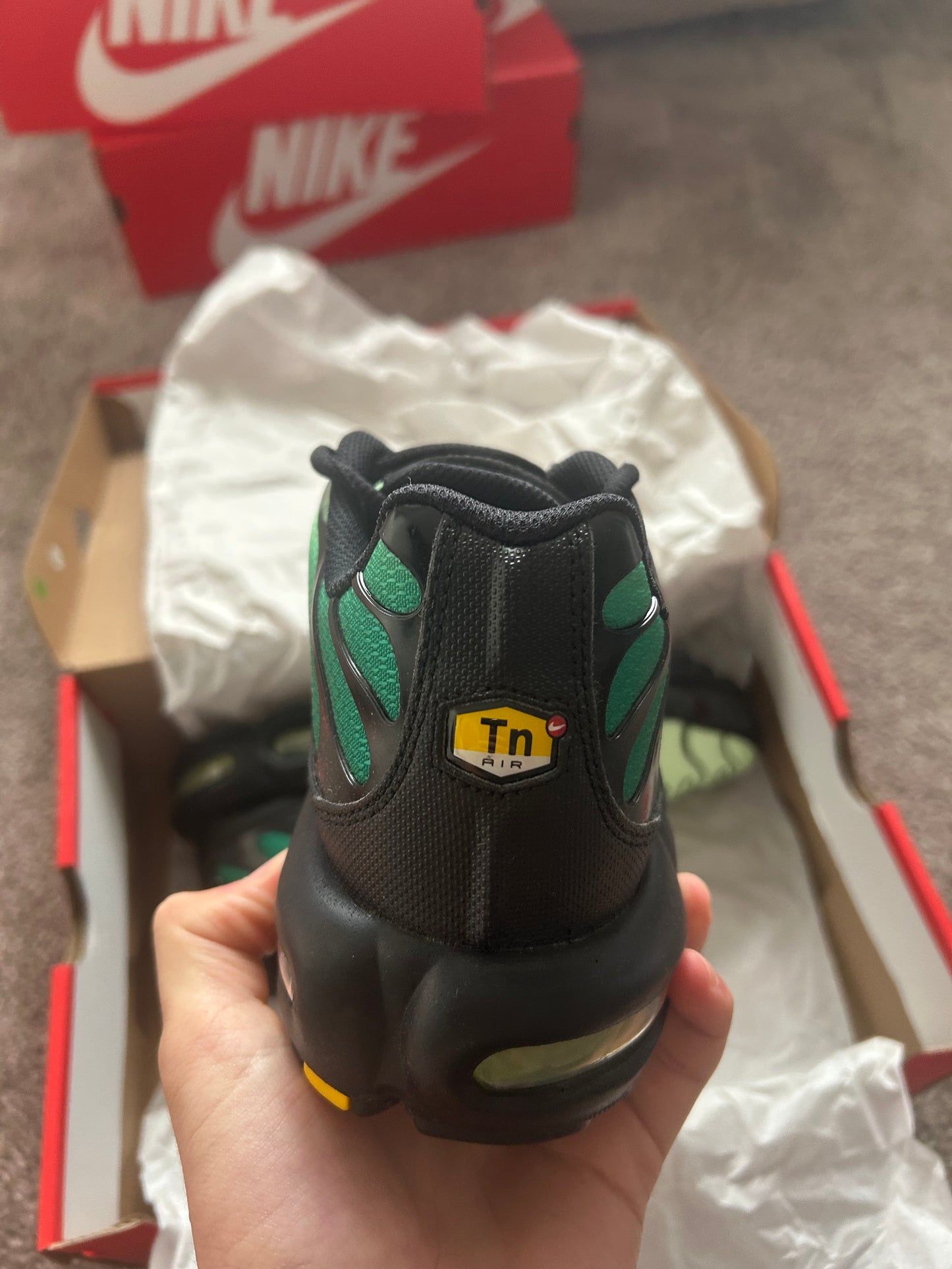 Nike air max plus Tn “Green goblins”