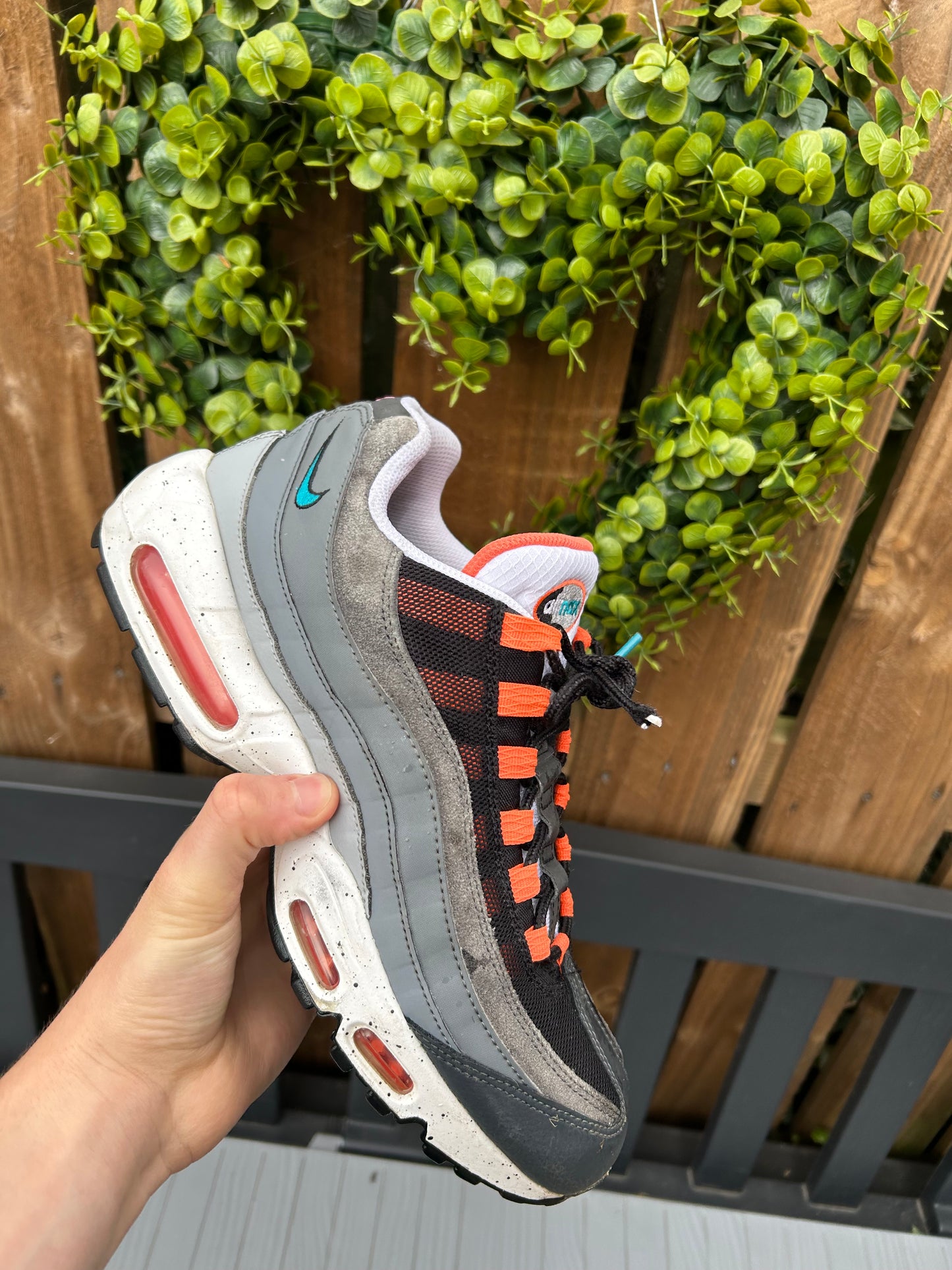 Nike air max 95 “Orange/blue” Uk 8