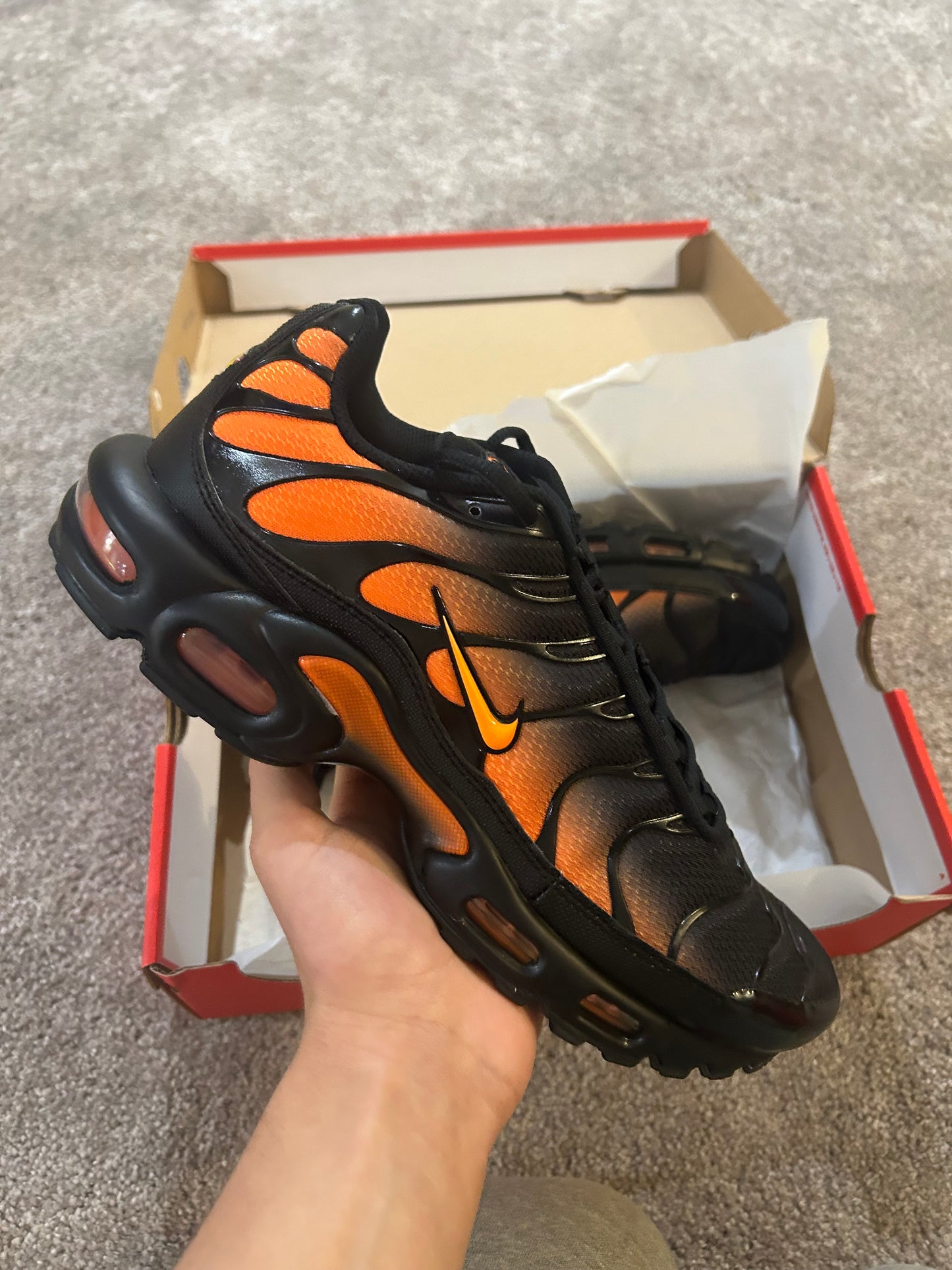 Nike air max plus Tn “Total Orange/black”