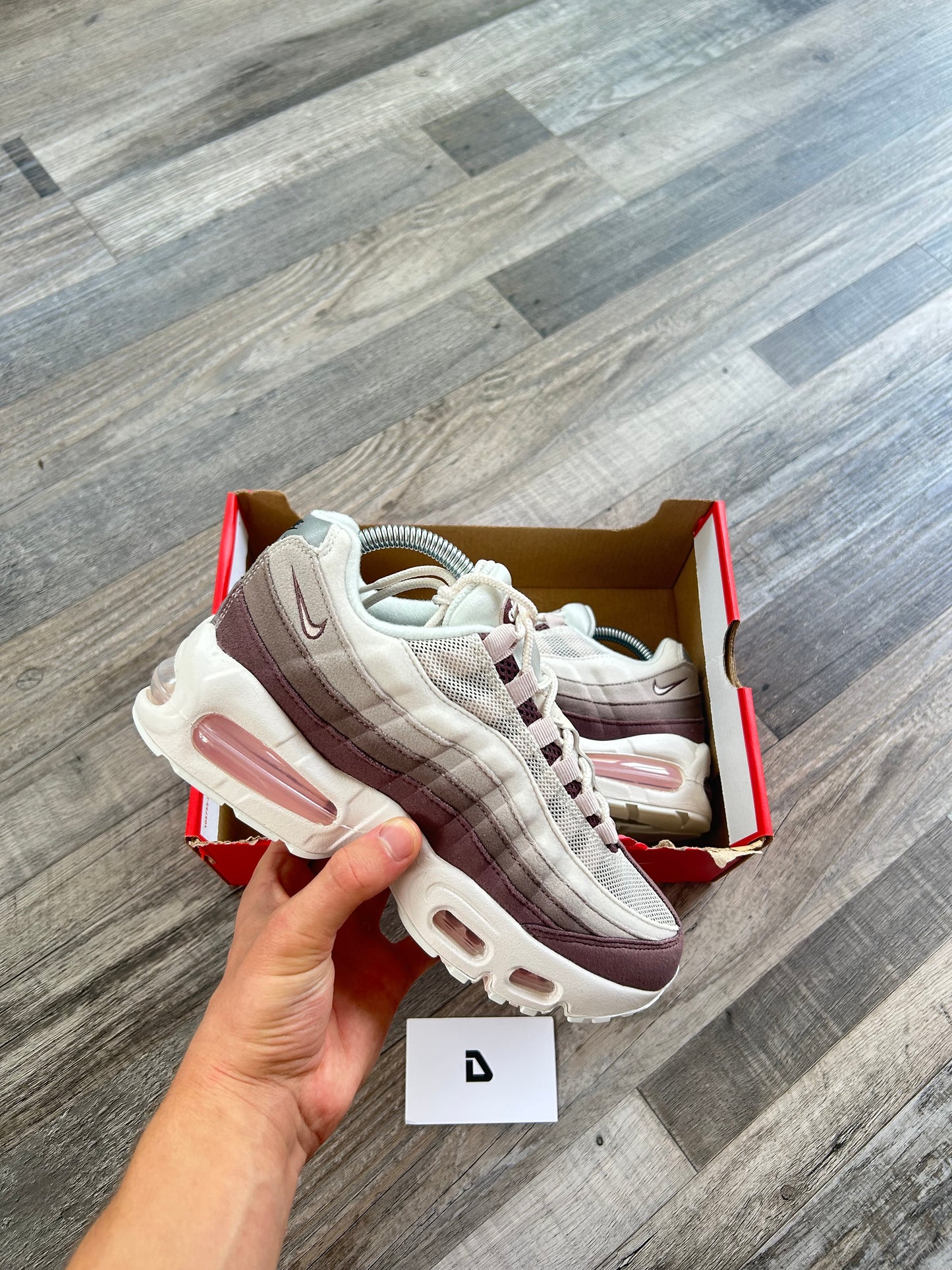Nike air max 95 “Burgundy/Rose pink”