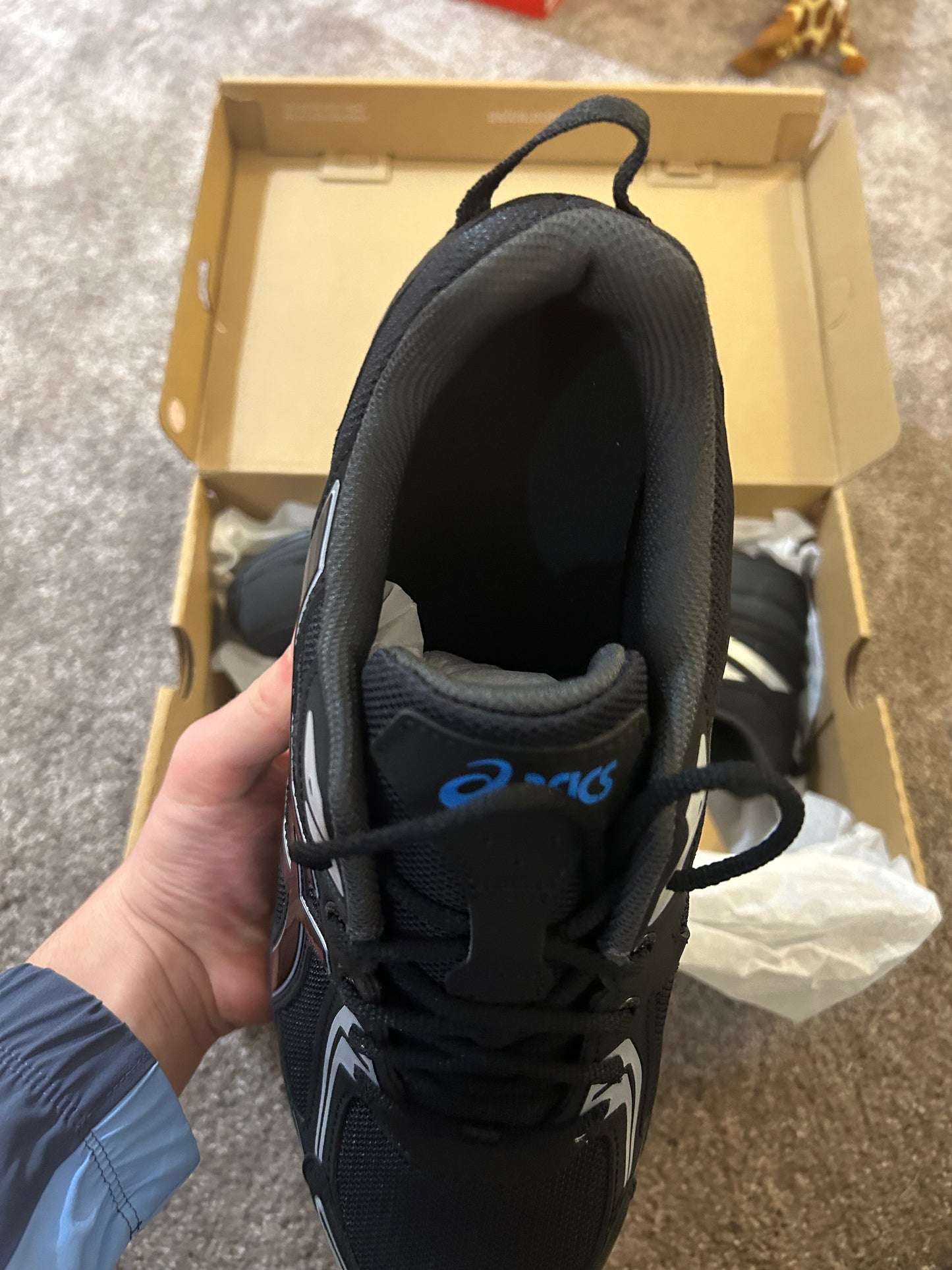 ASICS gel venture 6 “Glacier black/blue”