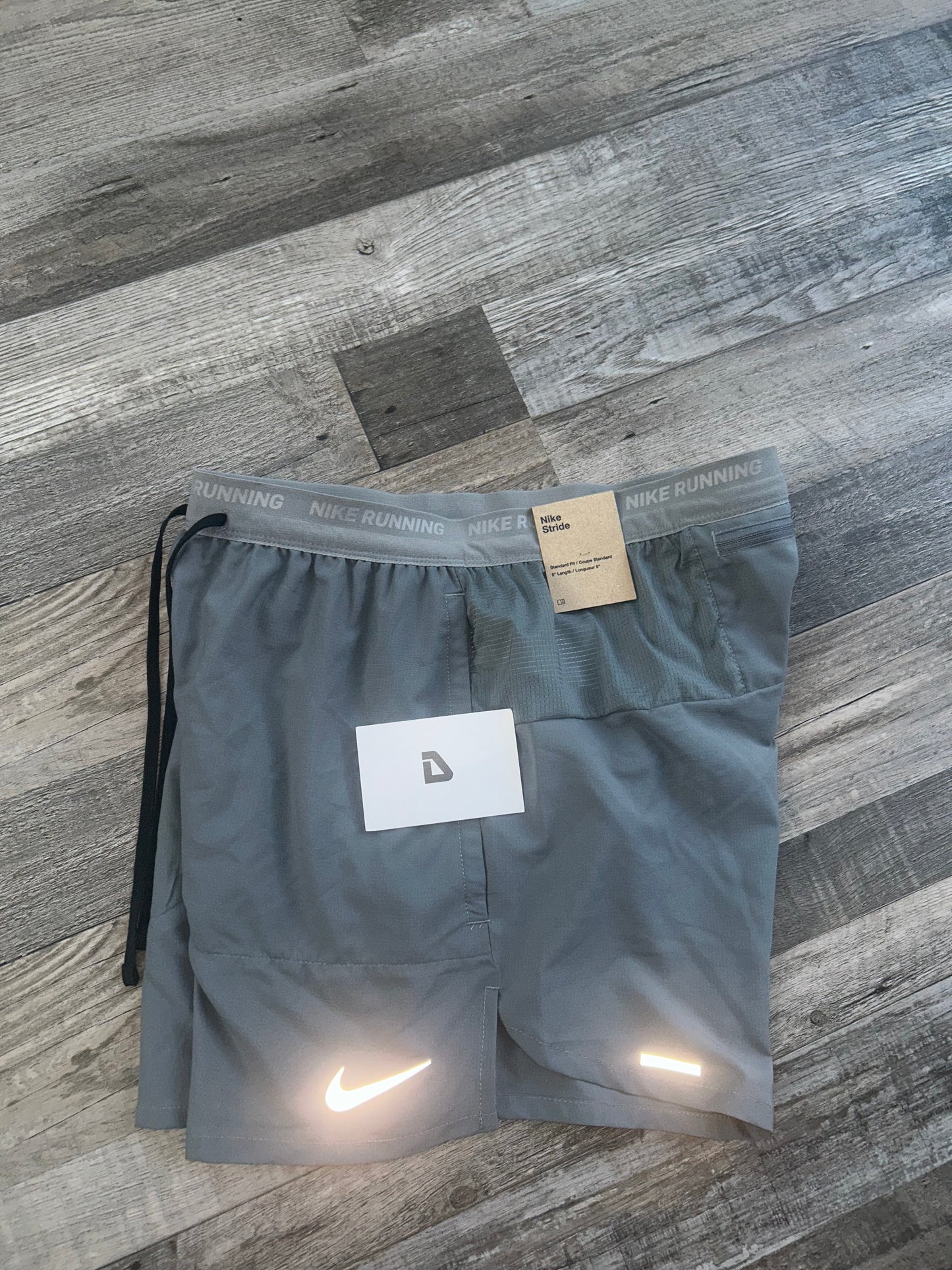 Nike flex stride shorts “Smoke grey”