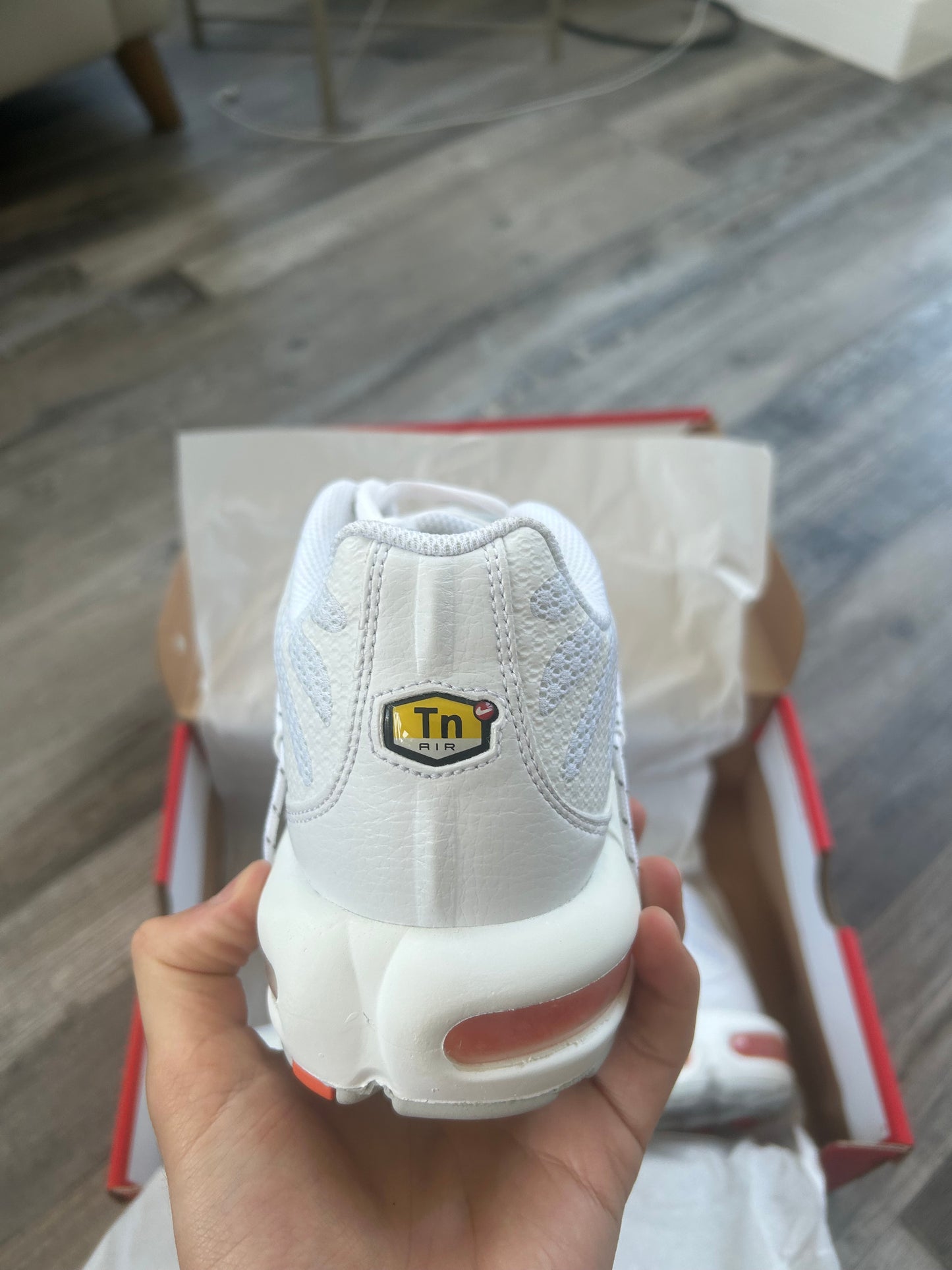 Nike air max plus Utility tn “Triple white”