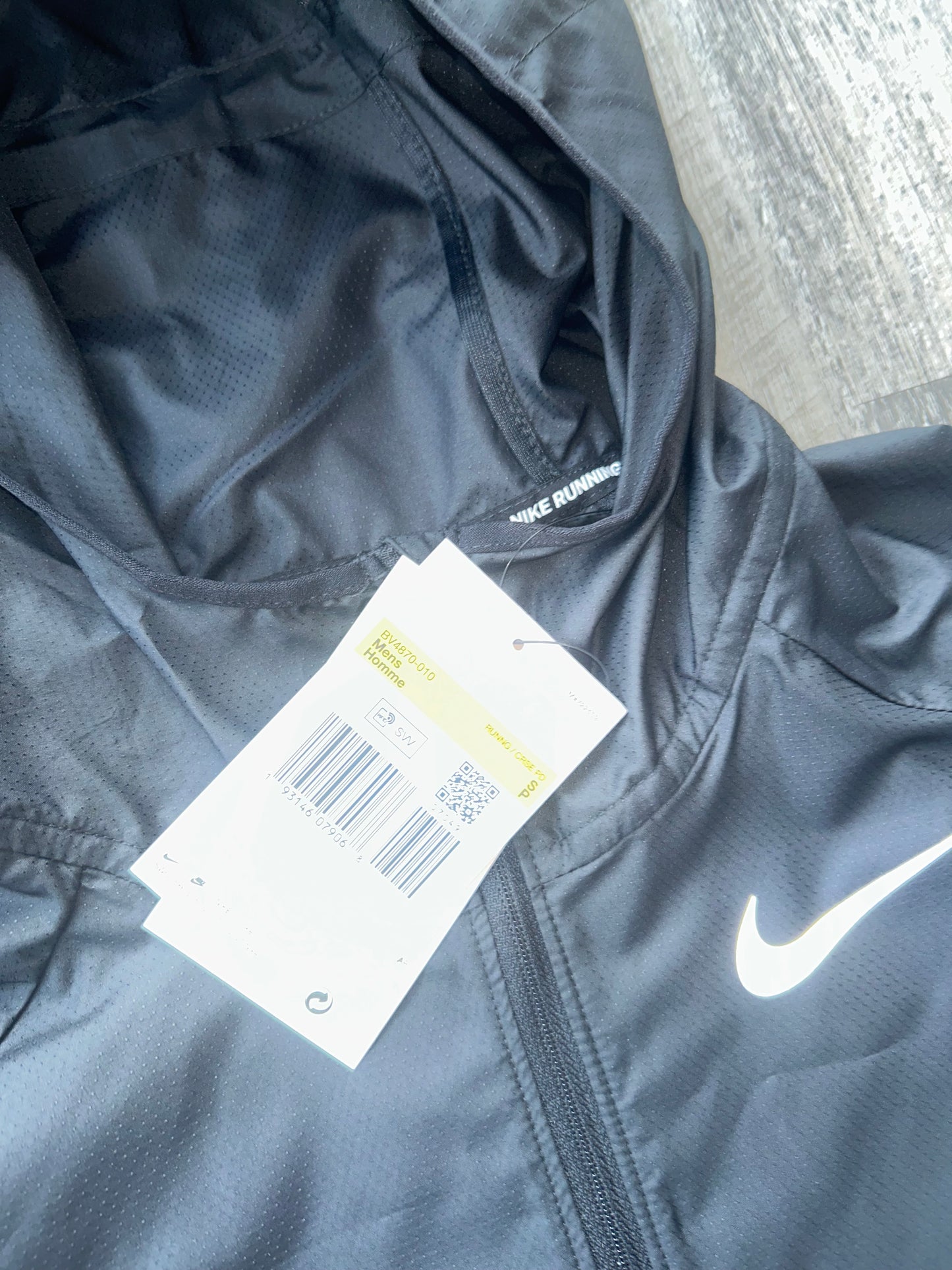 Nike black essential Windrunner jacket