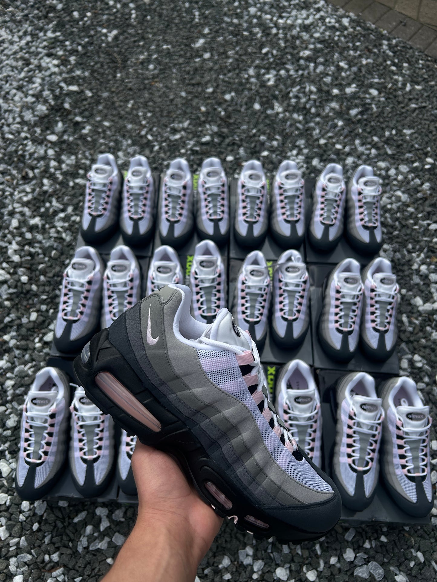 Nike air max 95 big bubble “OG Pink Foams”