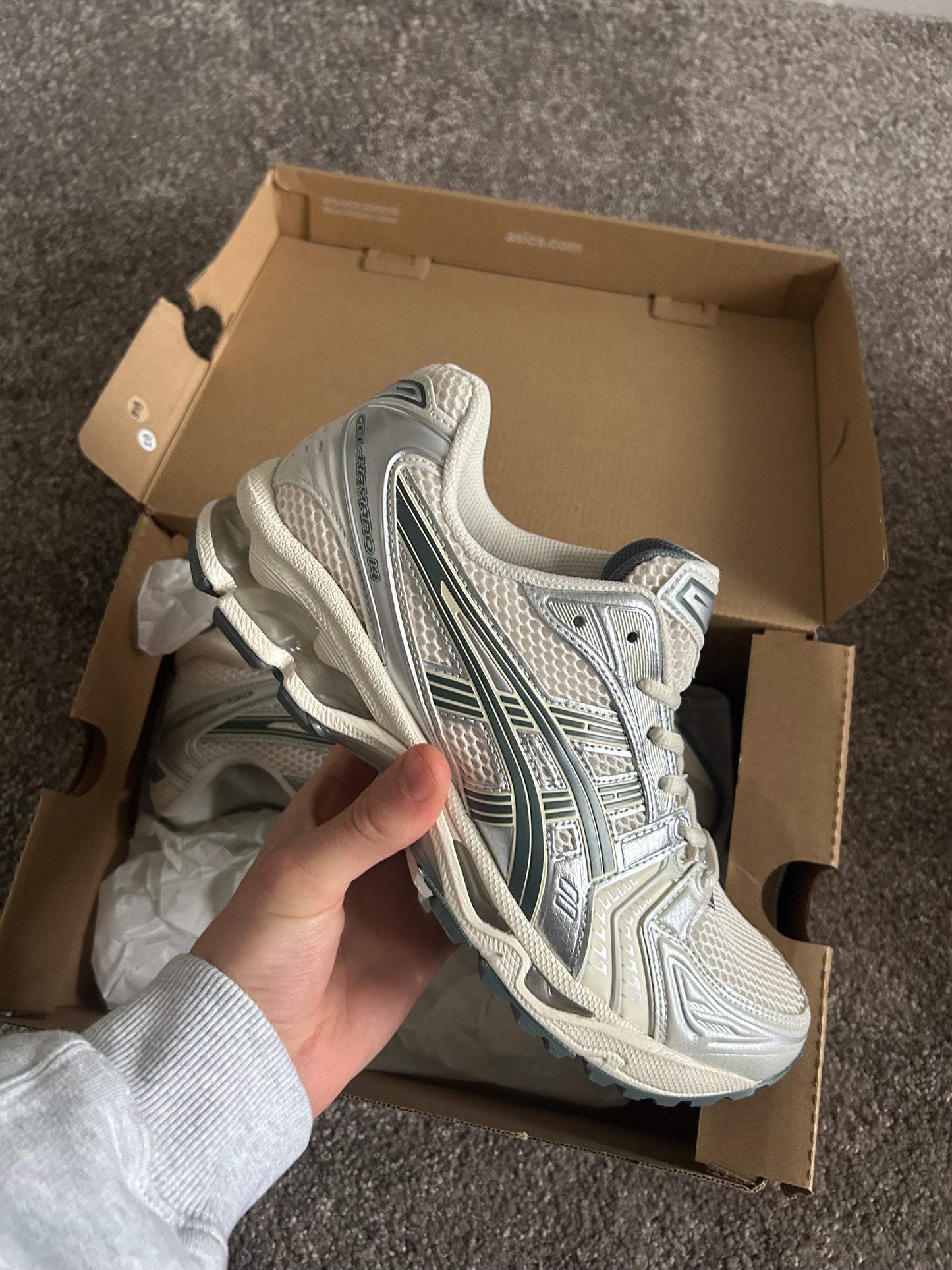 ASICS gel kayano 14 “Dark pewter”