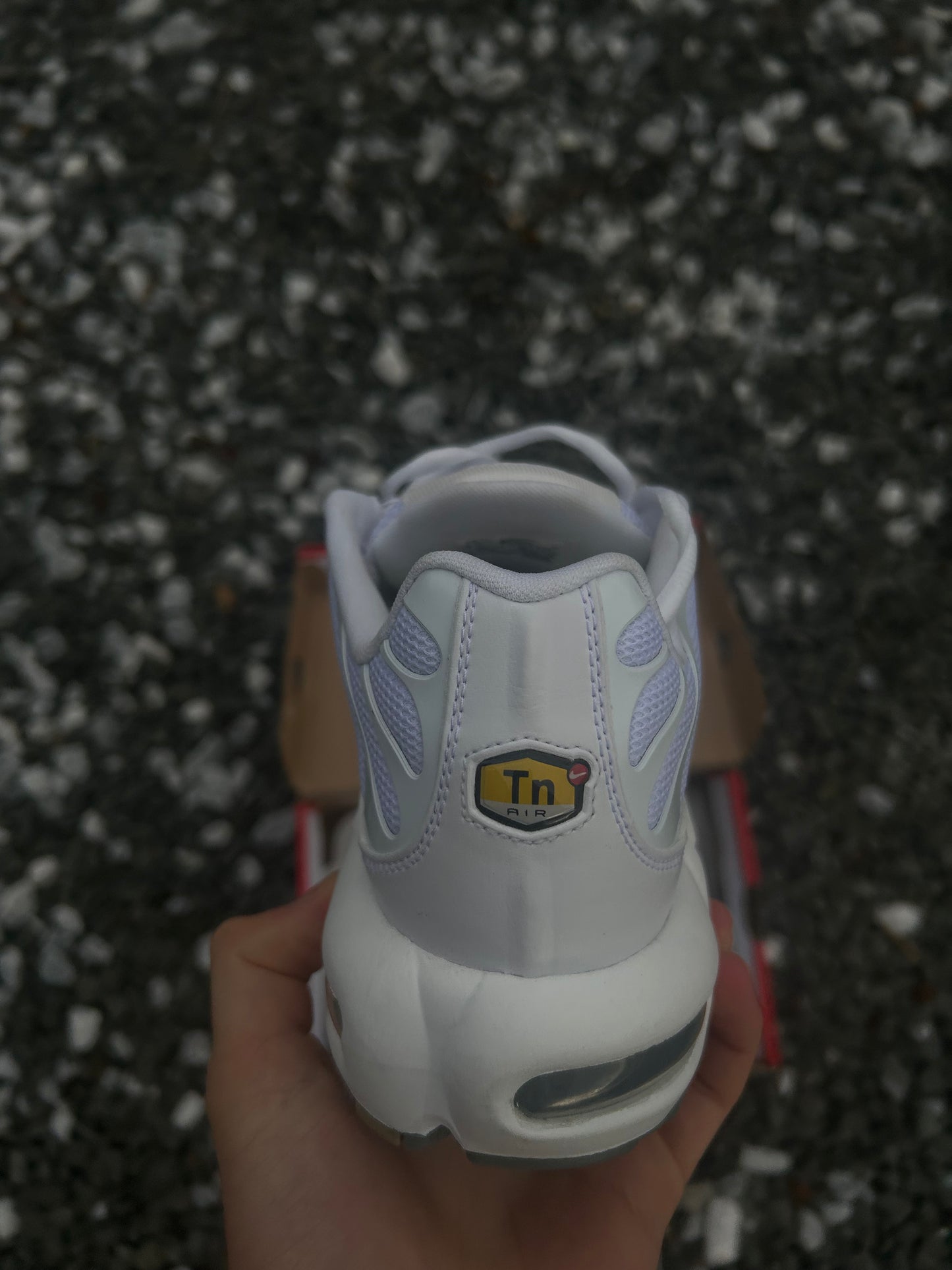 Nike air max plus Tn “Triple white”