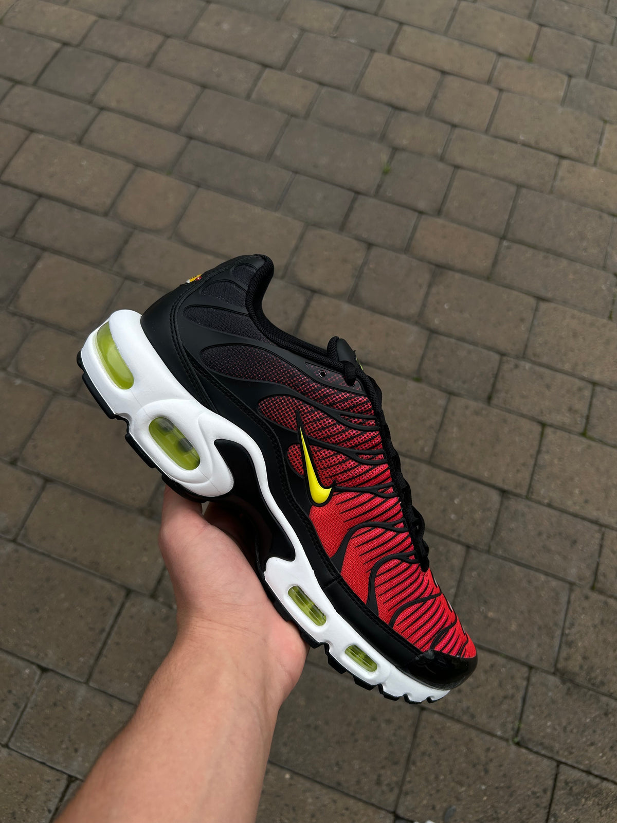 Nike air max plus Tn “Opti yellow/Crimsons”