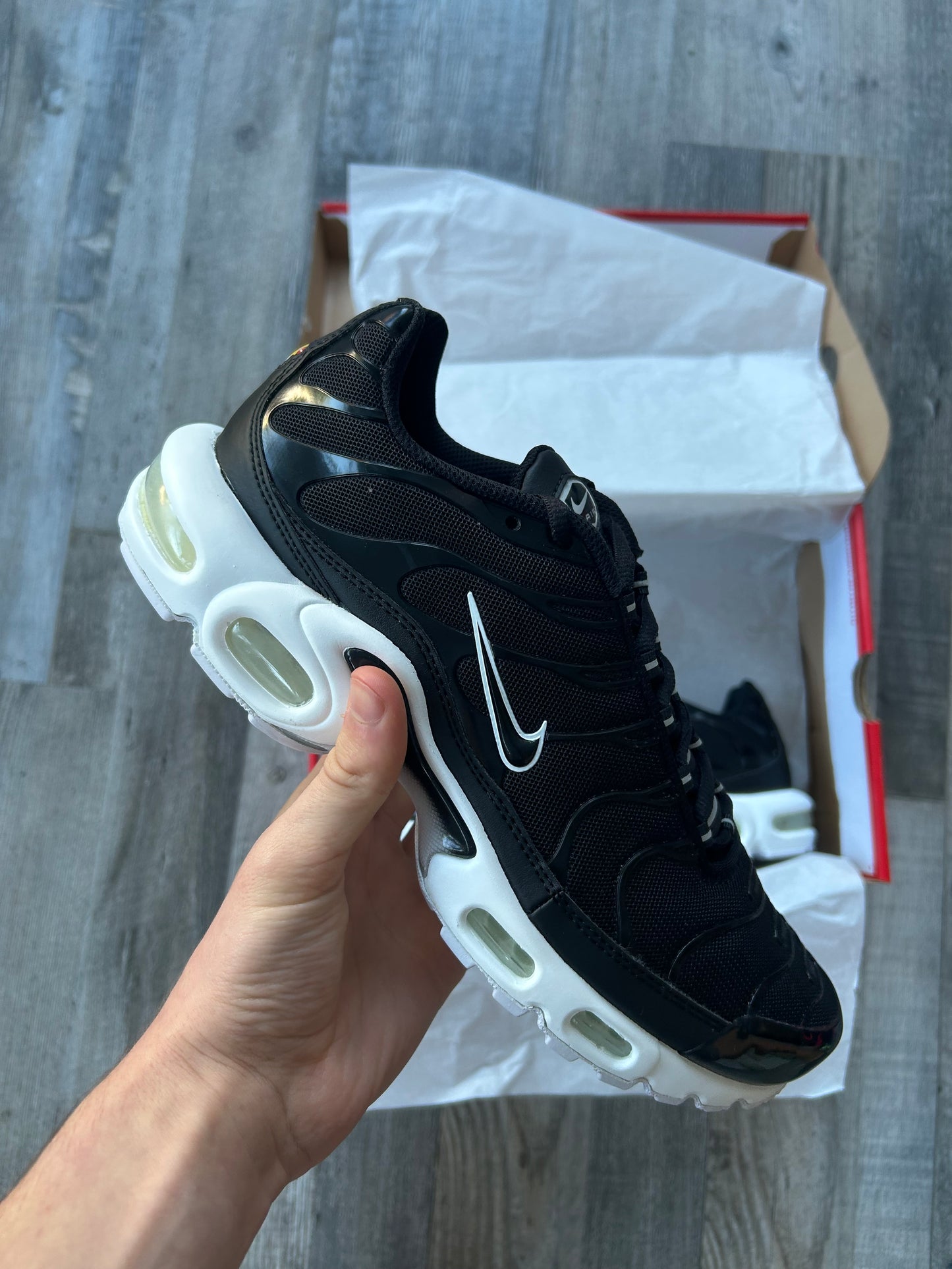 Nike air max plus Tn “Black/white”