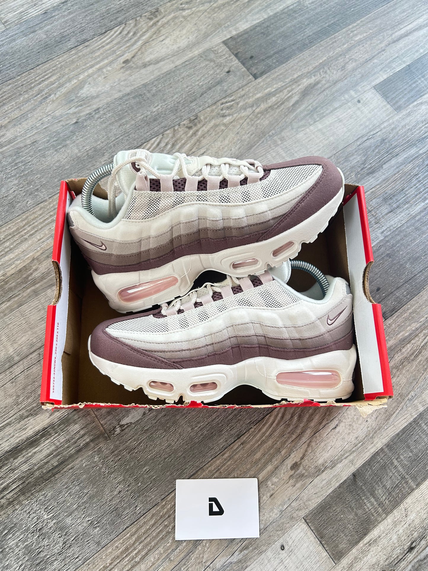 Nike air max 95 “Burgundy/Rose pink”