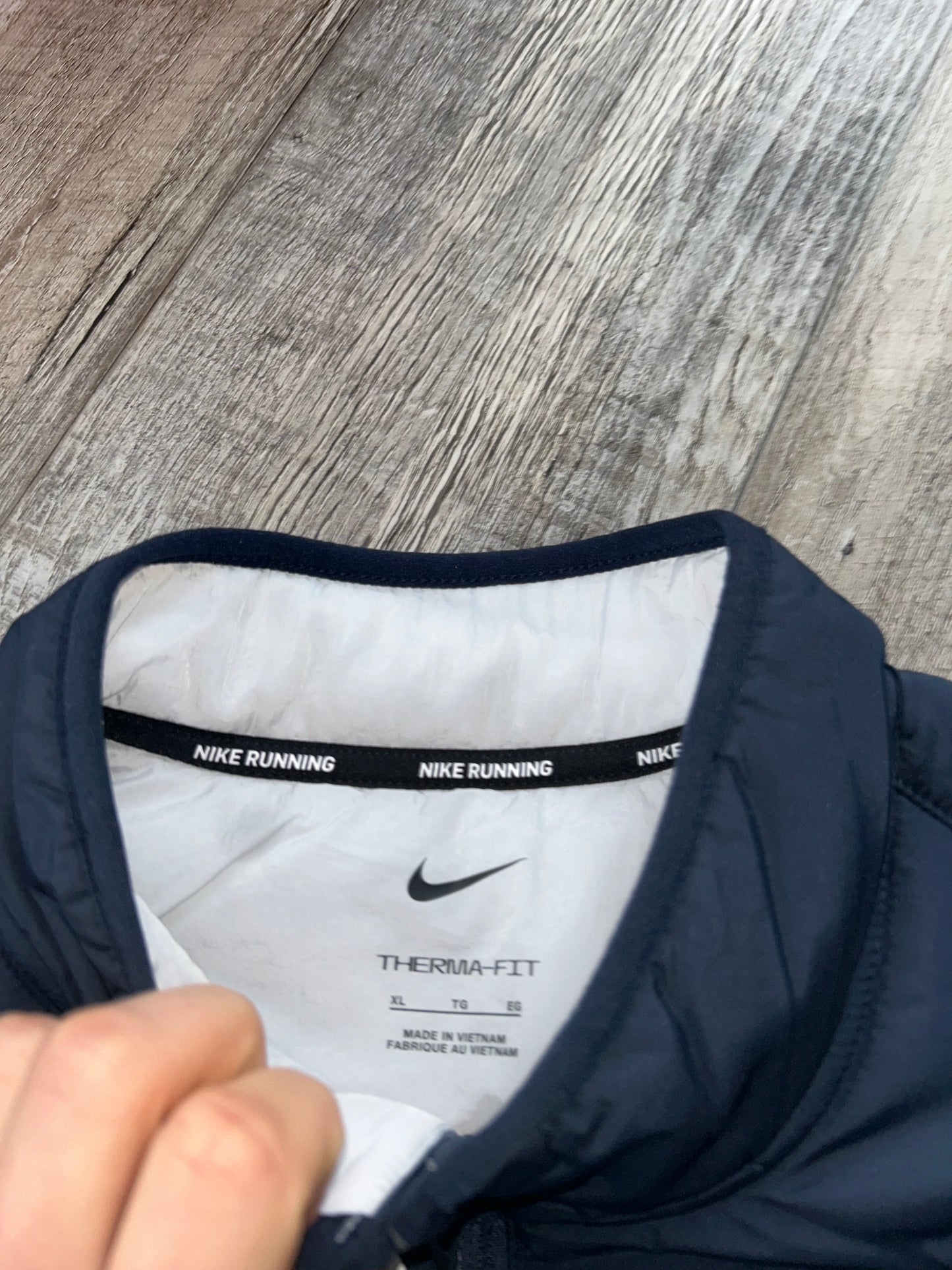 Nike navy Gilet jacket