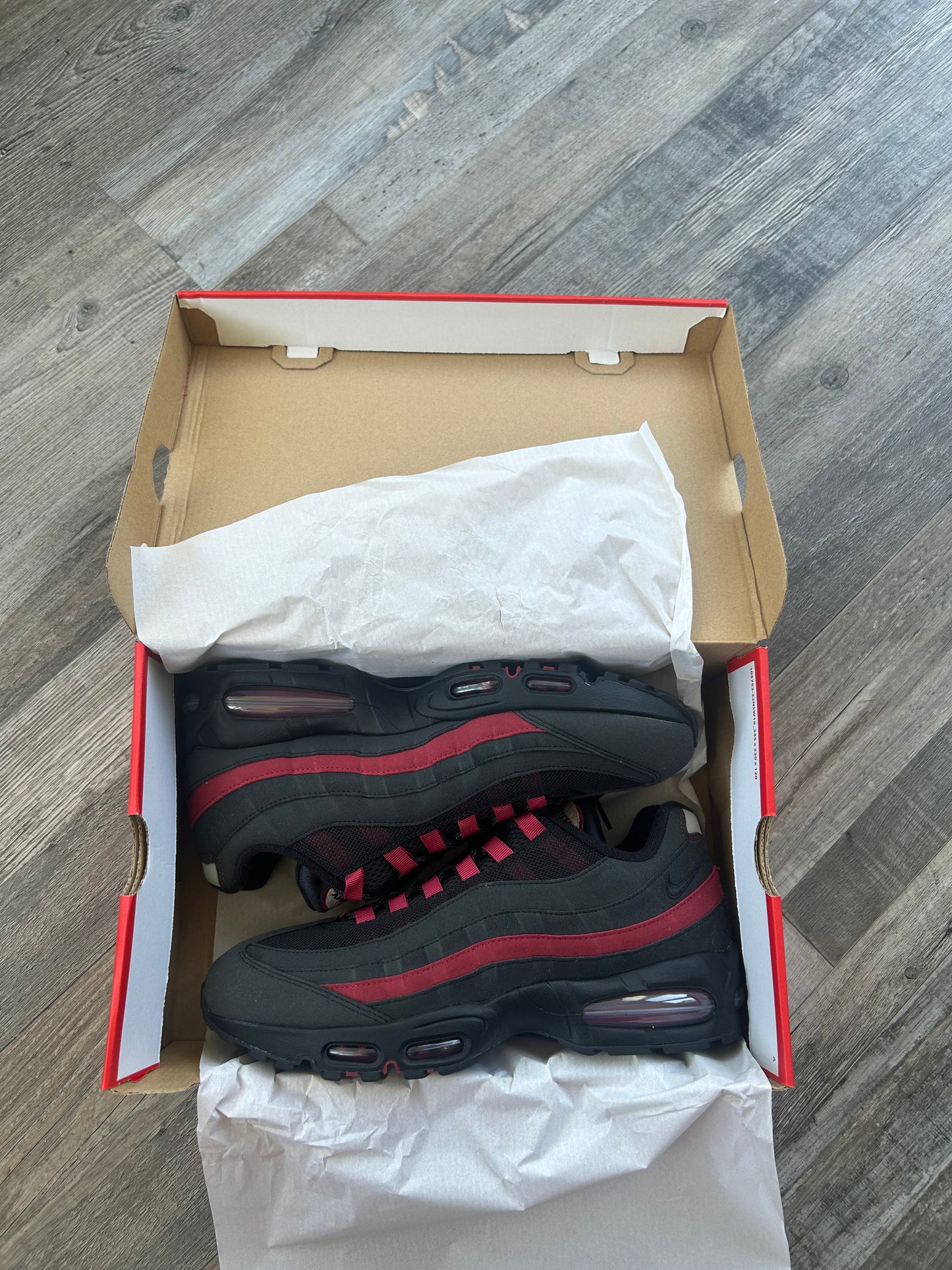 Nike air max 95 “Black/Red crimson”