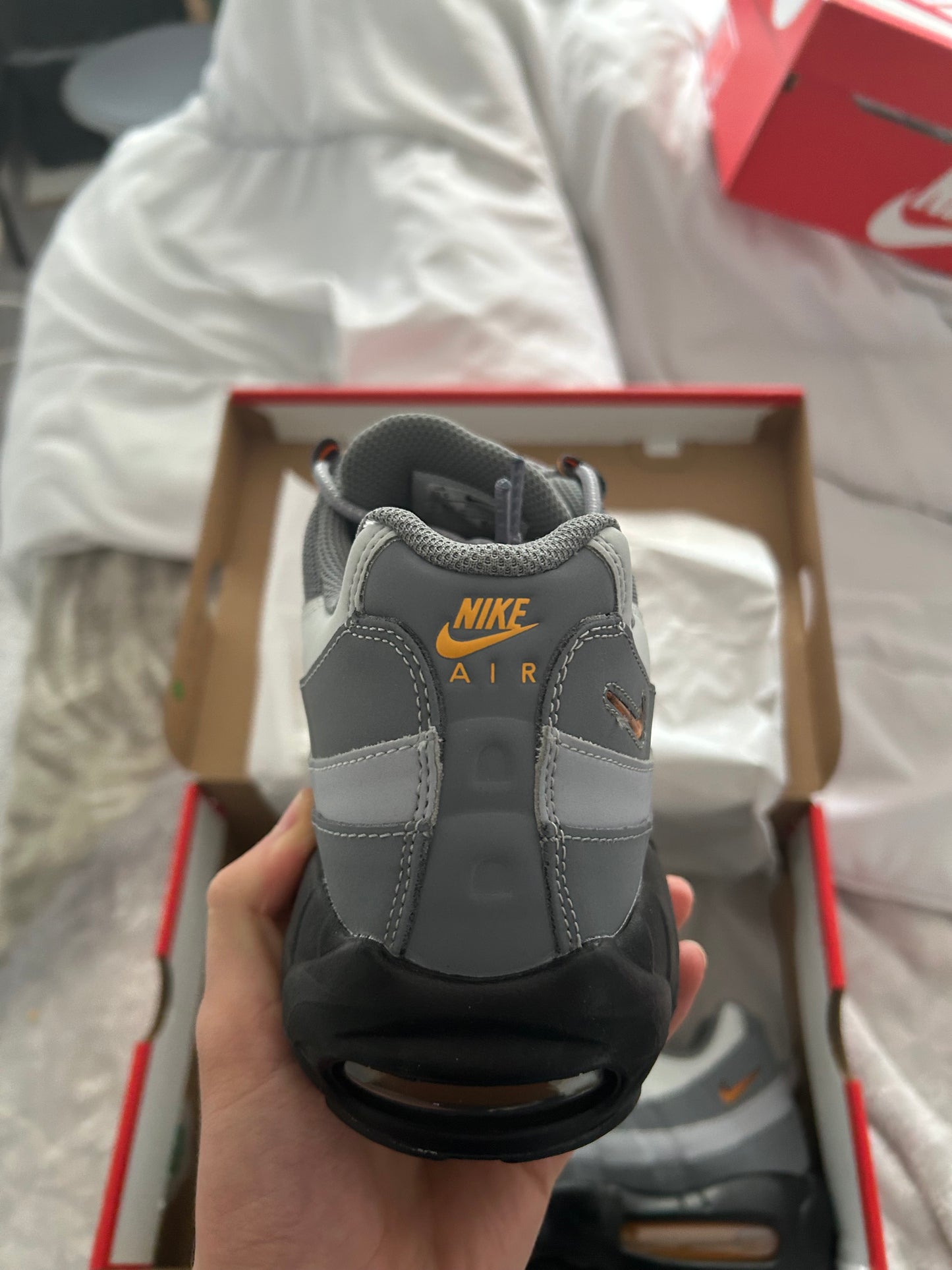 Nike air max 95 sundial wolf grey