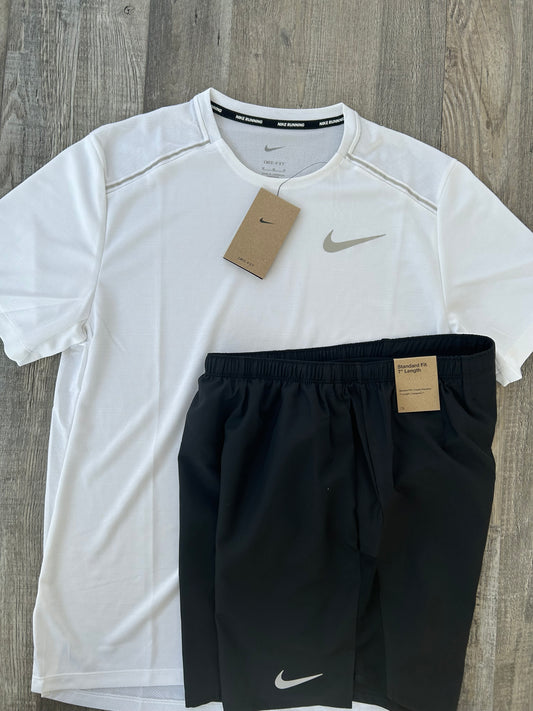 Nike miler set Ice white/Black