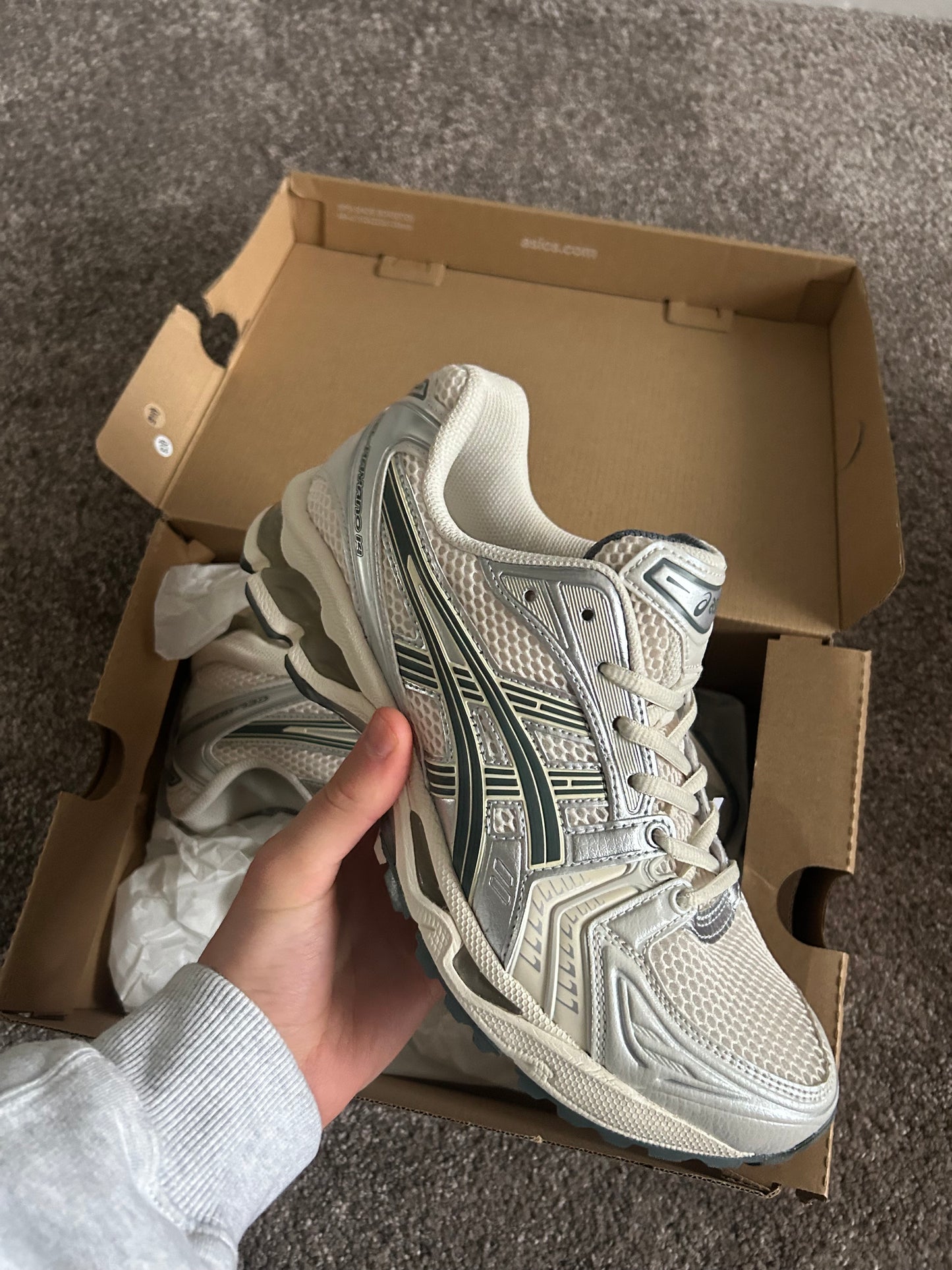 ASICS gel kayano 14 “Dark pewter”
