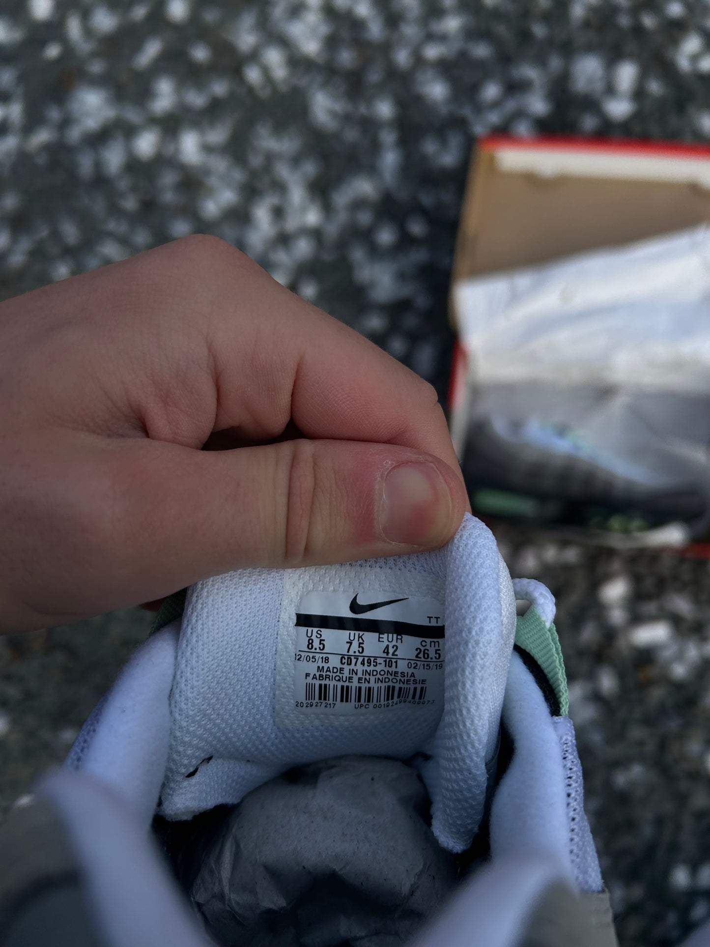 Nike air max 95 “OG fresh mint 2018”