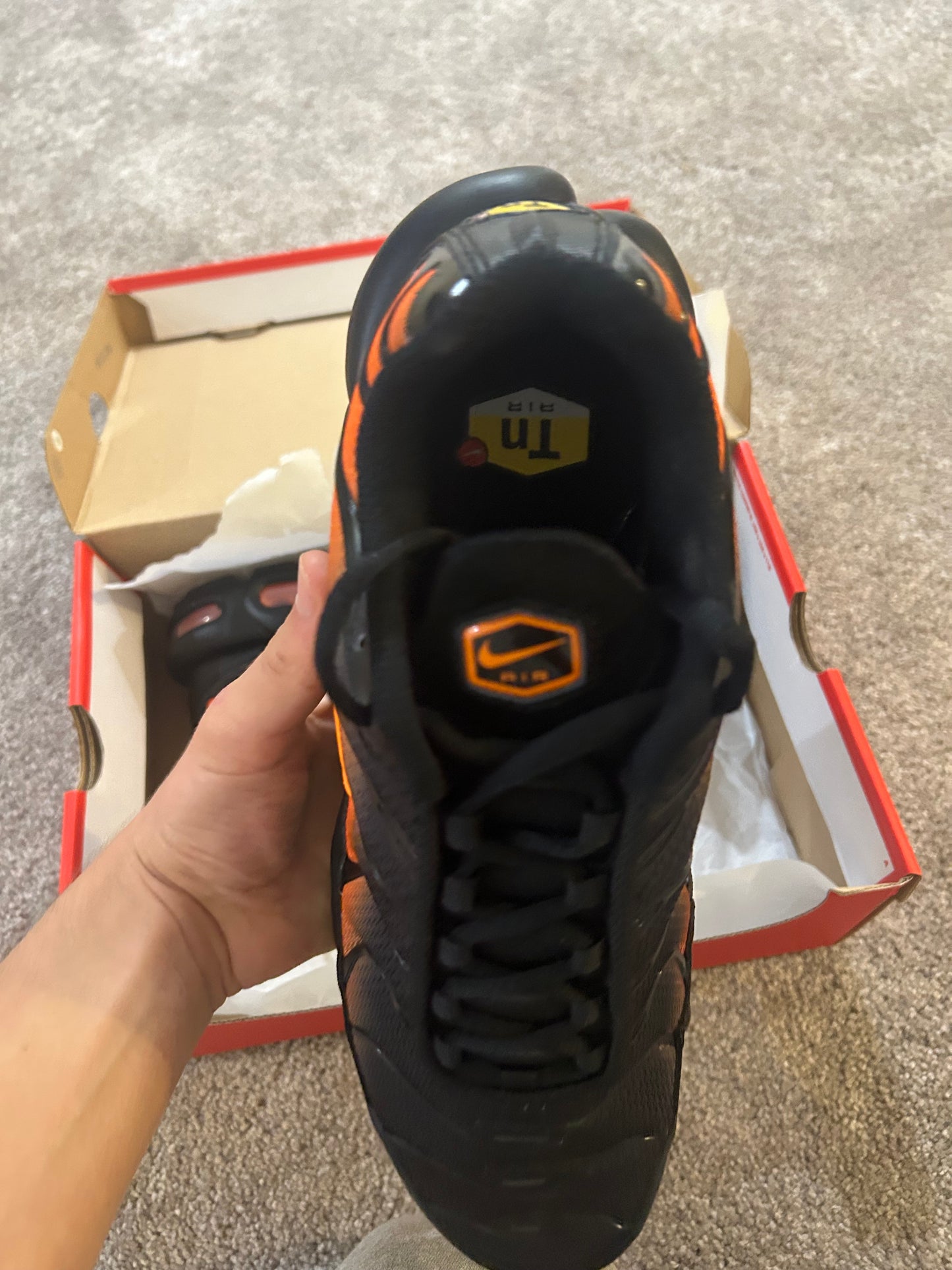Nike air max plus Tn “Total Orange/black”
