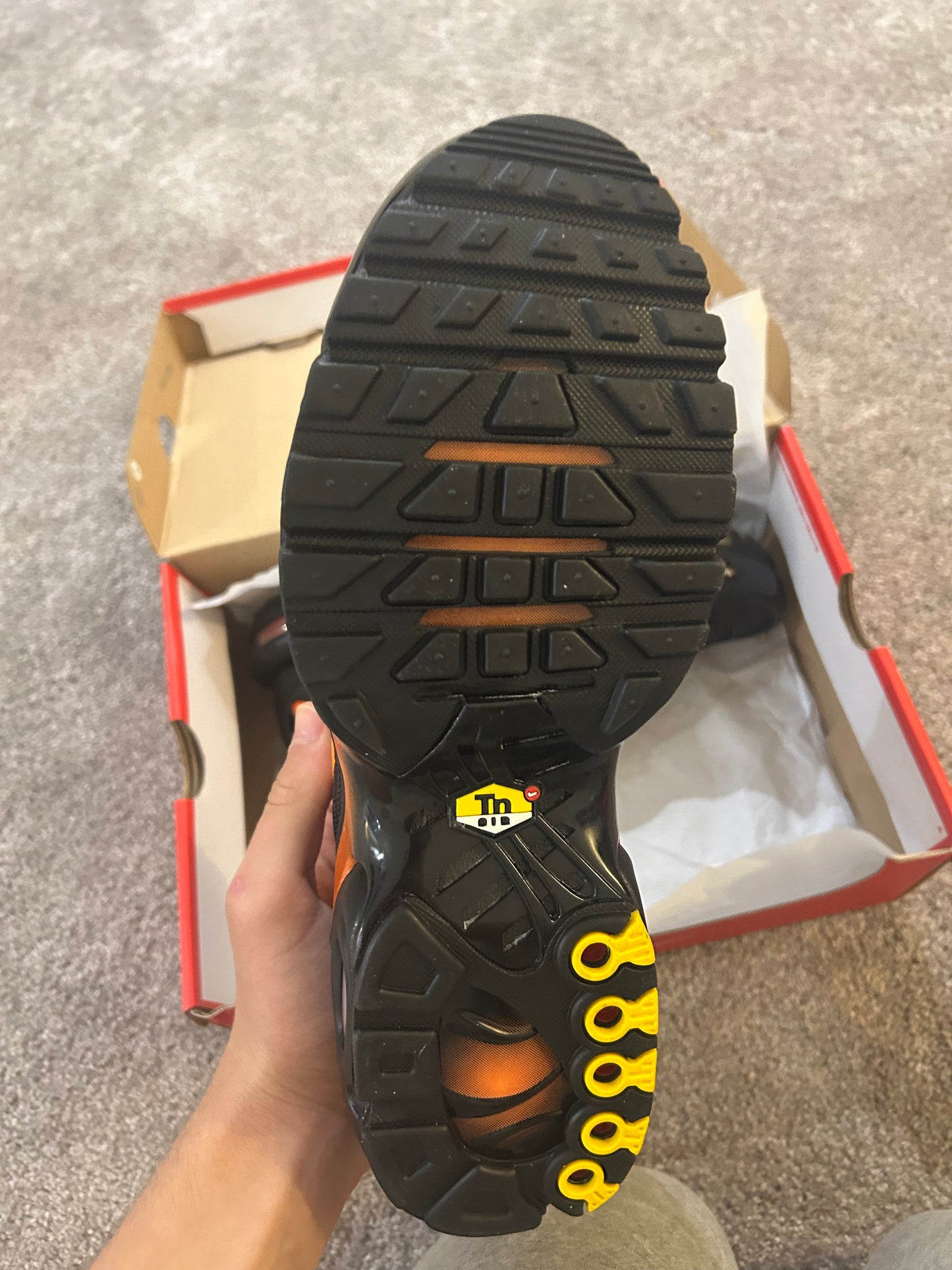 Nike air max plus Tn “Total Orange/black”